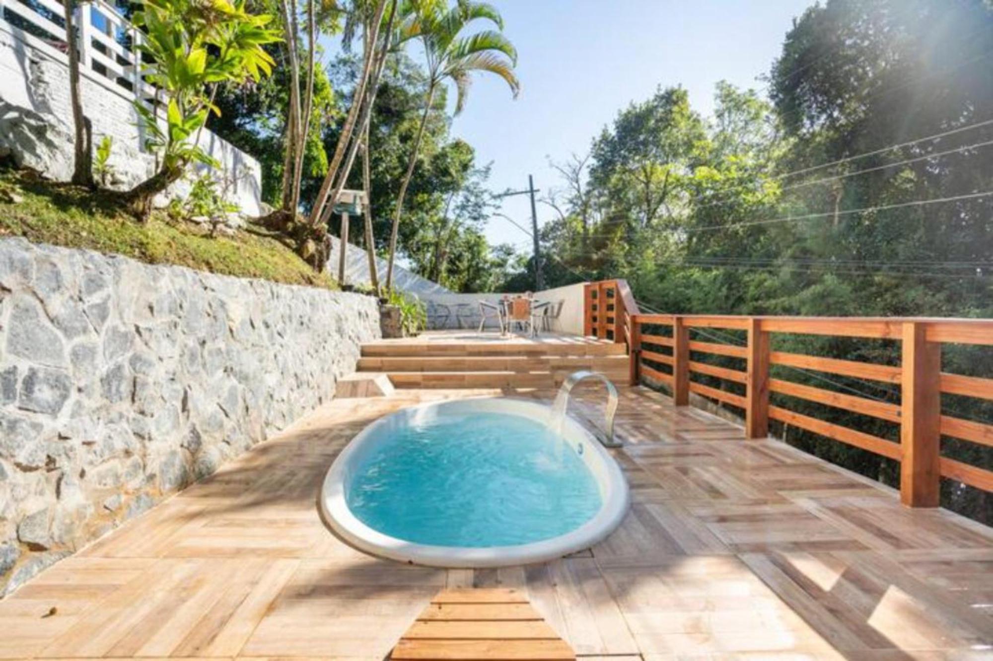 Gray House - Com Piscina Pertinho Do Mar! Βίλα Palhoça Εξωτερικό φωτογραφία