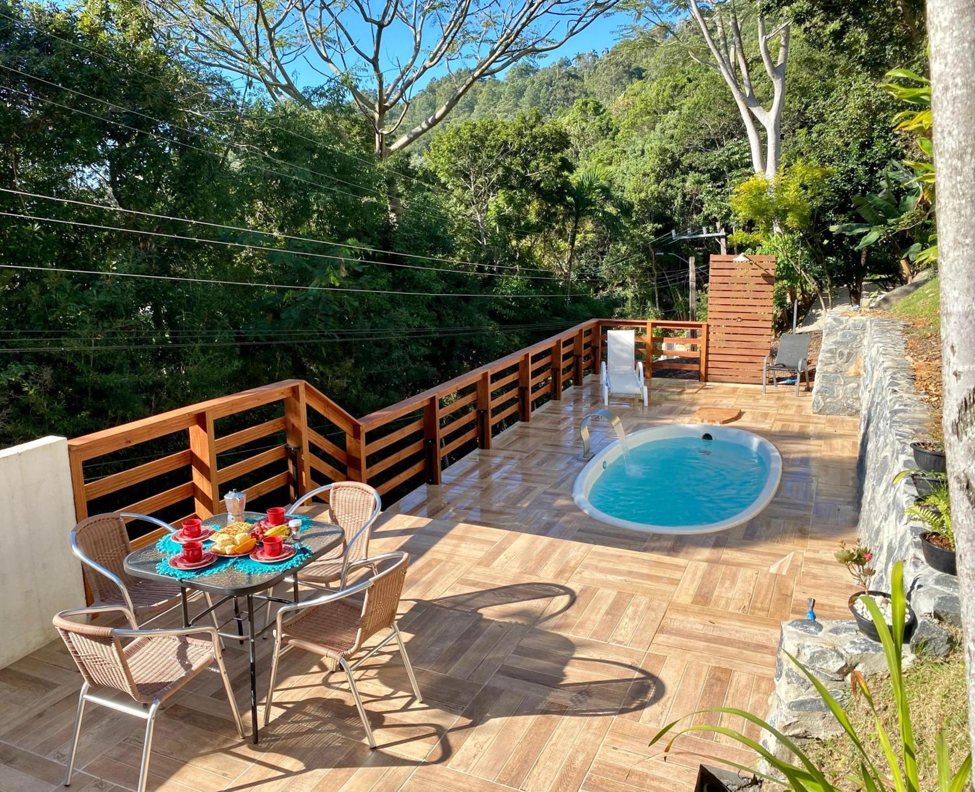 Gray House - Com Piscina Pertinho Do Mar! Βίλα Palhoça Εξωτερικό φωτογραφία